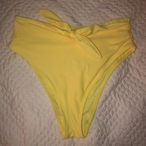 Aerie High Waisted High Cut Bottoms